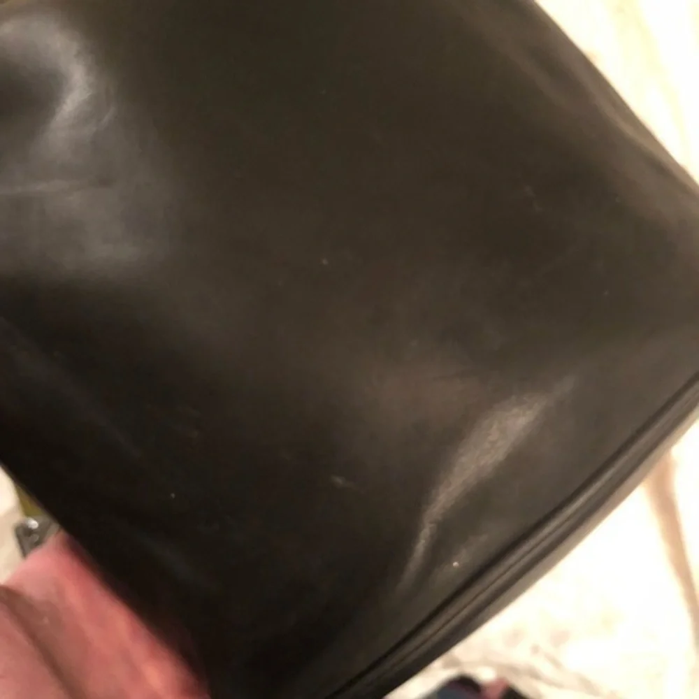 Coach black leather boulevard bag 4128 vintage bucket bag very rare - Picture 11 of 14